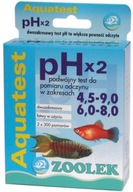 ZOOLEK TEST pH x2 4.5-9 i 6-8 ODCZYN WODY