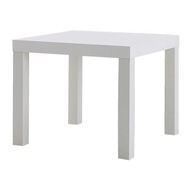 IKEA konferenčný stolík LACK konferenčný stolík LAVICA 55x55cm BIELA
