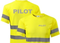 Pracovné tričko Reflexné tričko s potlačou PILOT
