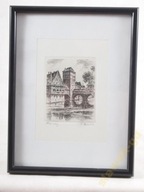 Litografia Norymberga 25x31 cm