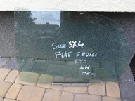 Suzuki SX4 Fiat Sedici szyba drzwi tył tylnych lew