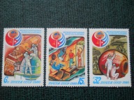 ZSRR - wspólny lot w Kosmos - Mi. 4994-96 **