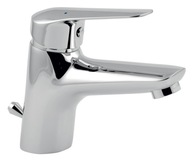 Bateria umywalkowa stojąca Ferro Dijon srebrny