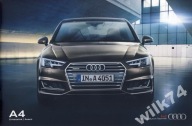 Audi A4 prospekt 08 2015 model 2016