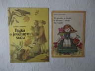 OSTROWSKA-BAJKA O JESIENNYM SZALU GROSZKI KRATKI KWIATKI STROJE DLA AGATKI