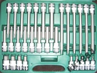 JONNESWAY KPL. 30 SZT. KL. AMPULOWYCH Z NASADKAMI