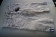 spodnie DZIEWCZYNA biale jeansowe, 11 LAT GIRLS