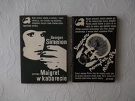 GEORGES SIMENON-MAIGRET W KABARECIE + POMYŁKA CZYTELNIK/KRYMINAŁ JAMNIK PRL