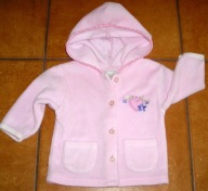 Bluza POLAR f-my BABY basics r. 62-68/3-6 m-cy