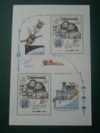 Czechosłowacja - Wspólny lot w Kosmos - Mi. bl.53 **
