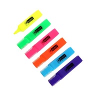 Zakreślacze - w zestawie 6 kolorów