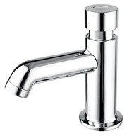 Bateria umywalkowa stojąca Ferro Presstige srebrny