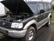 SZYBA BOCZNA HYUNDAI GALLOPER