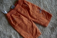 SPODNIE OCIEPLONE Z AUTEM POMARAŃCZ 50-56 CM 0-2 M