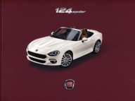 Fiat 124 Spider prospekt 2016 40 str.
