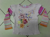 Bluzki dziewczęce 4 szt. w kpl., rozm. 92