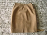 simple the best spódnica wełna r. 38 camel ideał