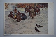 W. KOSSAK NAPOLEON ODWRÓT Z POD MOSKWY 1812 przedw