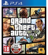 GRAND THEFT AUTO V GTA 5 PL PS4