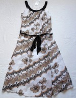 CONNECTION SUKIENKA KWIATY BAWEŁNA S 36