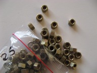 106. Nakrętka 6-kątna M5, ocynk, 20 sztuk