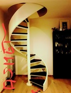 Schody kręcone loft wangowe gruba wanga!