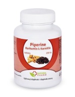 Piperyna + Kurkumina + L-karnityna 200 tabletek