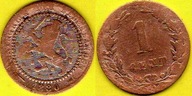 HOLANDIA 1 CENT 1880 r.