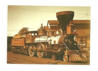 Pocztówka - Stara lokomotywa William Mason w Baltimore / parowóz