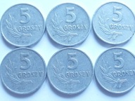 Moneta 5 gr 1958 r
