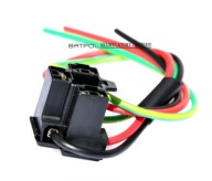 Фишка соединение наконечник фары h4 amp с шлангами фото, цена