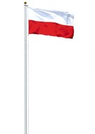 Maszt flagowy Flagi-shop Polska 6,2 m biało-czerwony