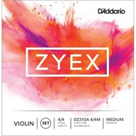 D \ 'addario DZ310A 4 / 4M ZYEX husľové struny