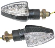 Поворотник диода led 15x карбоновая honda suzuki фото, цена