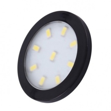 Oprawa meblowa LED ORBIT XL 3W CZARNA zimna