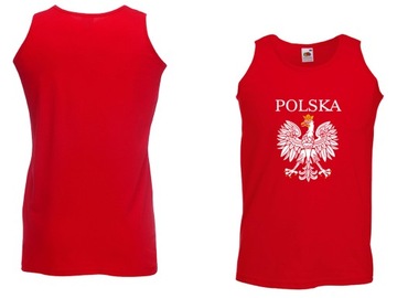 KOSZULKA ATHLETIC - POLSKA FRUIT OF THE LOOM M