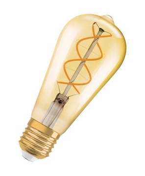 Светодиодная лампа 5W 25W Декоративная OSRAM Vintage EDISON