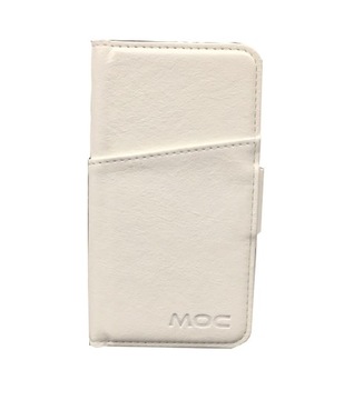 Portfel na telefon + etui MOC Mag Wallet White