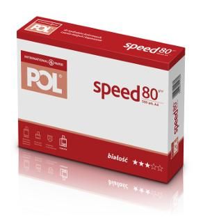 БУМАГА А4 80 г ПАЧКА POLSPEED 500 листов