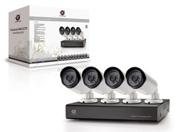 CCTV AHD 4-канальный видеорегистратор 4xkam 720P 2T Conceptronic