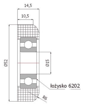 52.5 РОЛИКИ, РОЛИКИ, ПОЛИАМИДНЫЕ РОЛИКИ