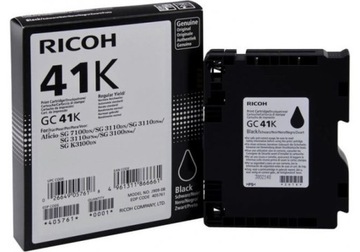 Оригинальный гель Ricoh GC 41K BLACK