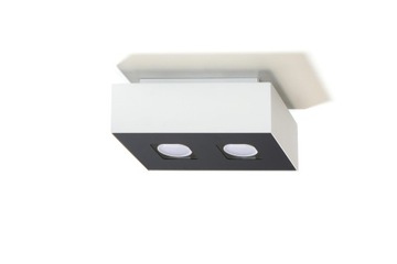 Lampa Plafon COLAR 2 Biały Oświetlenie Sufitowe