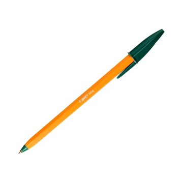 Ручка шариковая 0,50мм зеленая BIC Orange