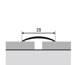 ARBITON Listwa progowa przyklejana buk PR3k 90 cm