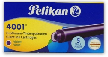 КАРТРИДЖИ ДЛЯ РУЧКИ PELIKAN ДЛИННЫЕ ФИОЛЕТОВЫЕ