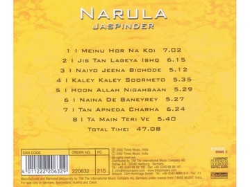 Narula Jaspinder, Indie, Muzyka Hinduska