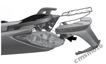 КРЕПЛЕНИЕ SHAD ДЛЯ YAMAHA X-MAX 10-13 лет