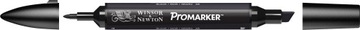 Uniwersalny PROMARKER CZARNY dwustronny Winsor&Newton Permanentny Black XB