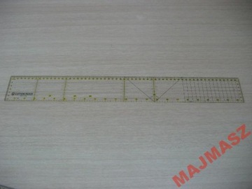 Шаблон для шитья с масштабом для пэчворка 7,5х60.